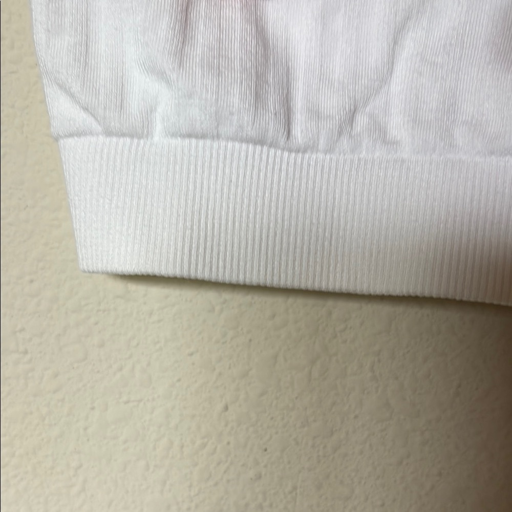 Fabletics White Ribbed Tank Top - Picture 5 of 8